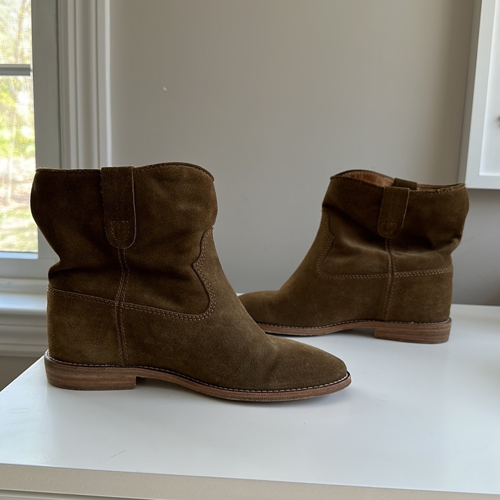 Women’s Isabel Marant Crisi suede ankle boots